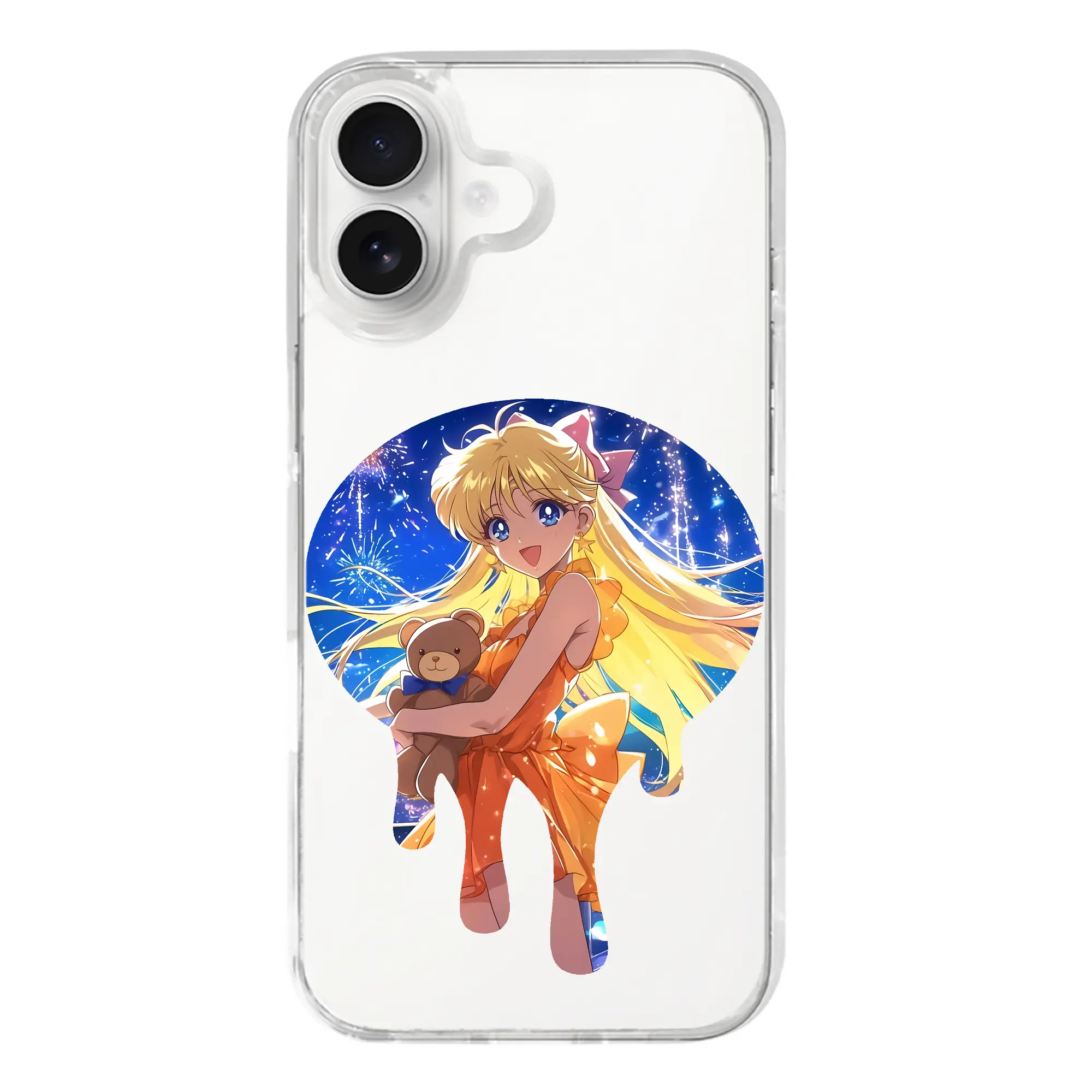 美少女戦士セーラームーン グッズ 愛野 美奈子 - iPhone 17シリーズ 透明スマホケース – 薄型・耐衝撃・精密フィット保護カバー